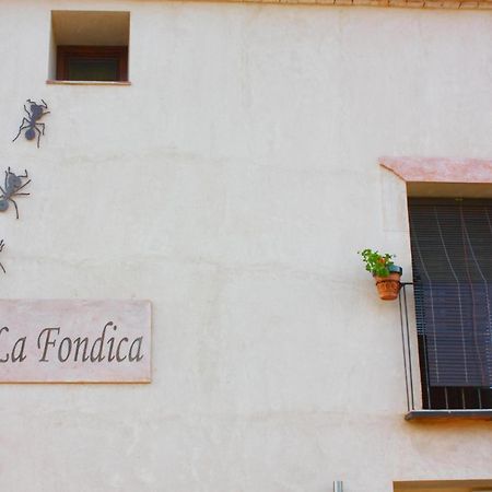 Hotel La Fonda De La Estacion La Puebla De Valverde Exteriér fotografie